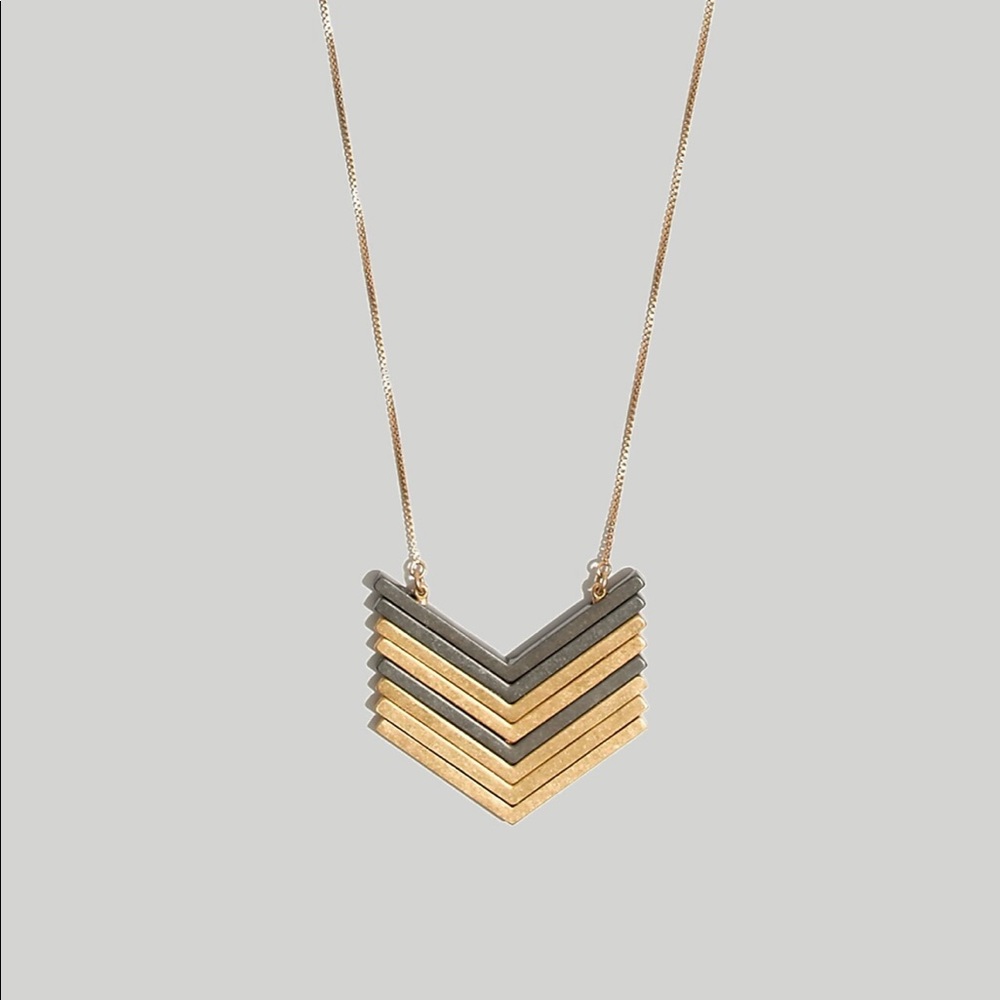 Madewell Arrowstack Necklace - image 1